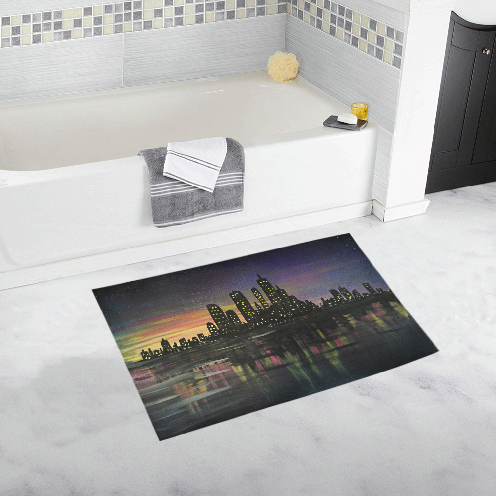 City Lights Bath Rug 20''x 32''