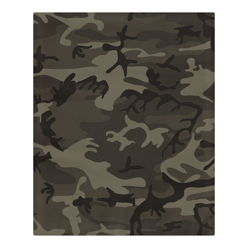 Camo Grey 3-Piece Bedding Set