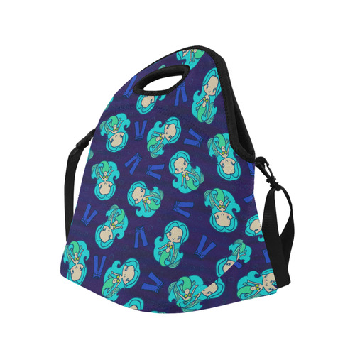 Mermaid Pants Neoprene Lunch Bag/Large (Model 1669)