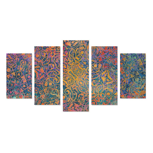 mandala magic art Canvas Print Sets A (No Frame)