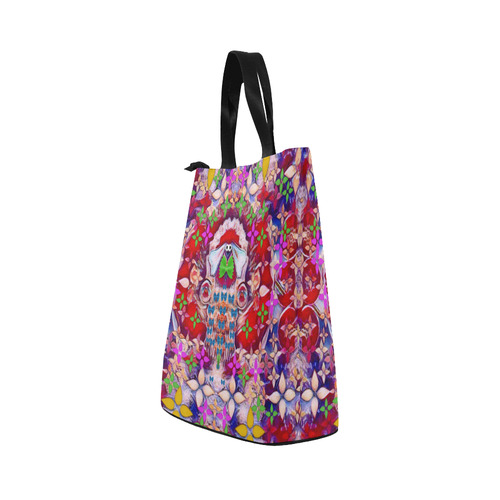 Hawaiian Poi Cartoon Dog Nylon Lunch Tote Bag (Model 1670)