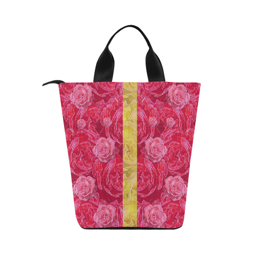 Rose and roses and another rose Nylon Lunch Tote Bag (Model 1670)