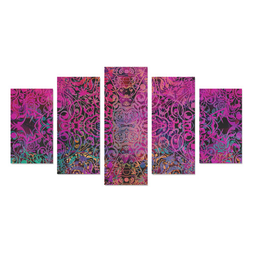 mandala magic art Canvas Print Sets A (No Frame)