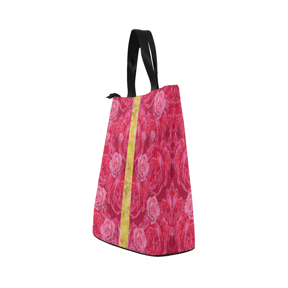 Rose and roses and another rose Nylon Lunch Tote Bag (Model 1670)