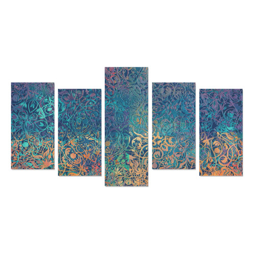 mandala magic art Canvas Print Sets E (No Frame)