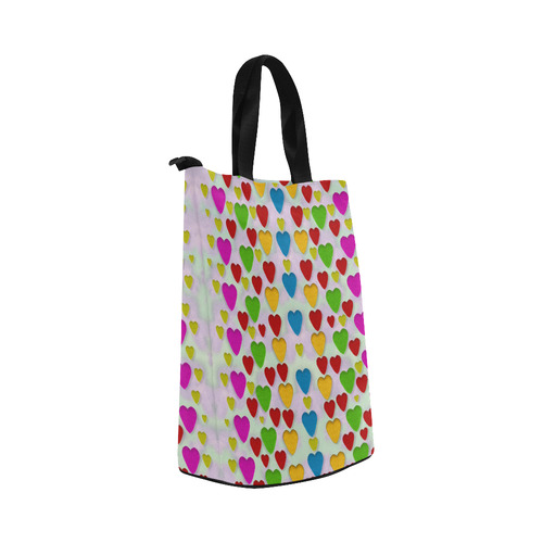 So sweet and hearty as love can be Nylon Lunch Tote Bag (Model 1670)