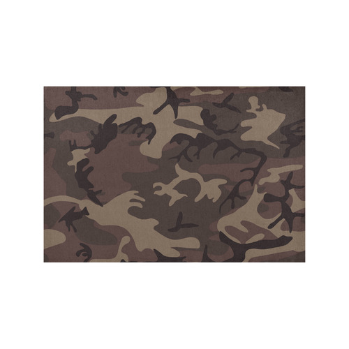 Camo Red Brown Placemat 12’’ x 18’’ (Set of 2)