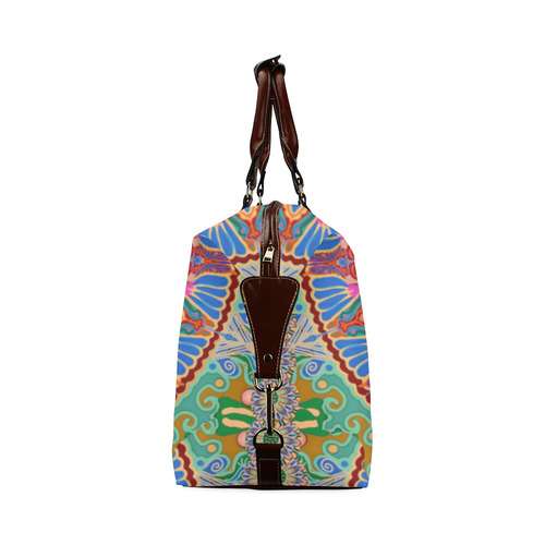 boho mandala green Classic Travel Bag (Model 1643) Remake