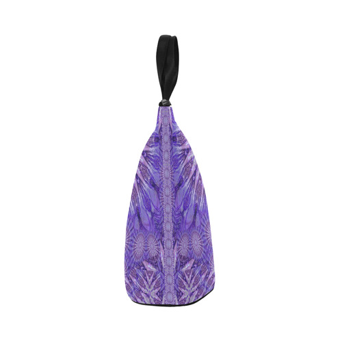 boho purple Nylon Lunch Tote Bag (Model 1670)