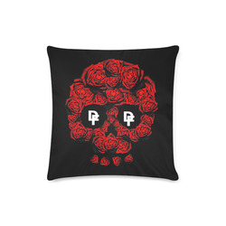 DF Skull Logo Custom Zippered Pillow Case 16"x16"(Twin Sides)