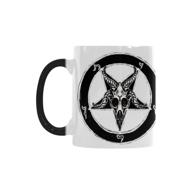 baphometneghybrid Custom Morphing Mug