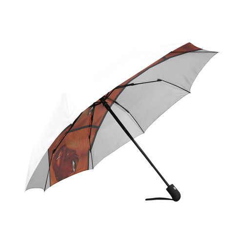 Shades of Red Auto-Foldable Umbrella (Model U04)