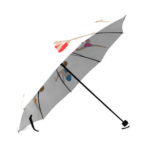 Umbrella Yoga Positions by Tell3People Foldable Umbrella (Model U01)
