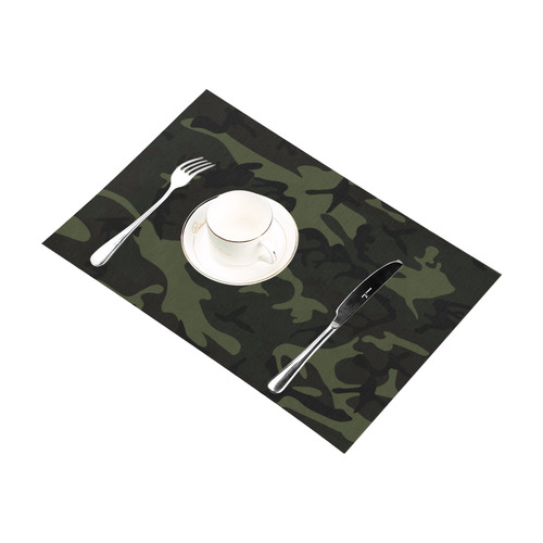 Camo Green Placemat 12’’ x 18’’ (Set of 6)