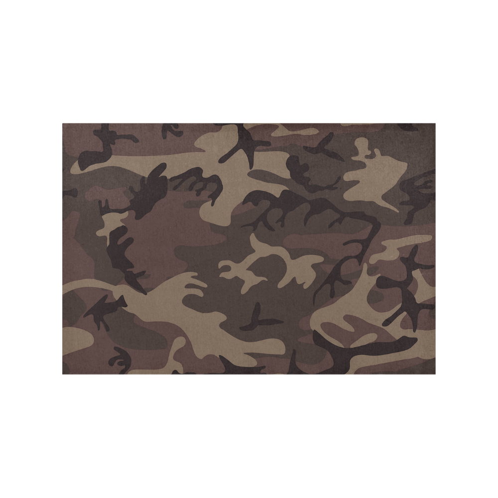 Camo Red Brown Placemat 12’’ x 18’’ (Set of 4)
