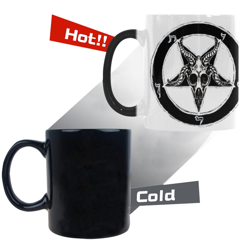 baphometneghybrid Custom Morphing Mug