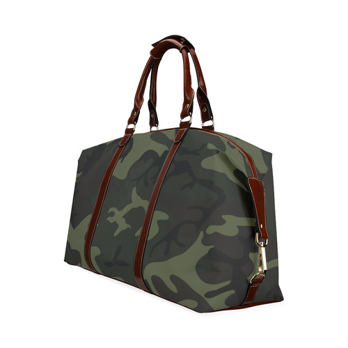 Camo Green Classic Travel Bag (Model 1643) Remake