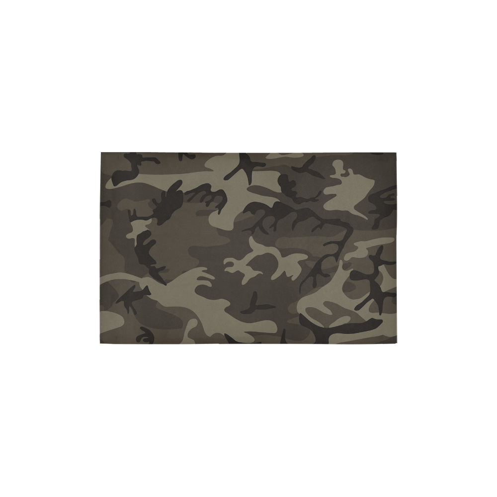 Camo Grey Area Rug 2'7"x 1'8‘’