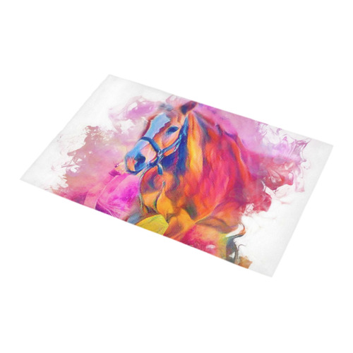 Painterly Animal - Horse by JamColors Bath Rug 16''x 28''