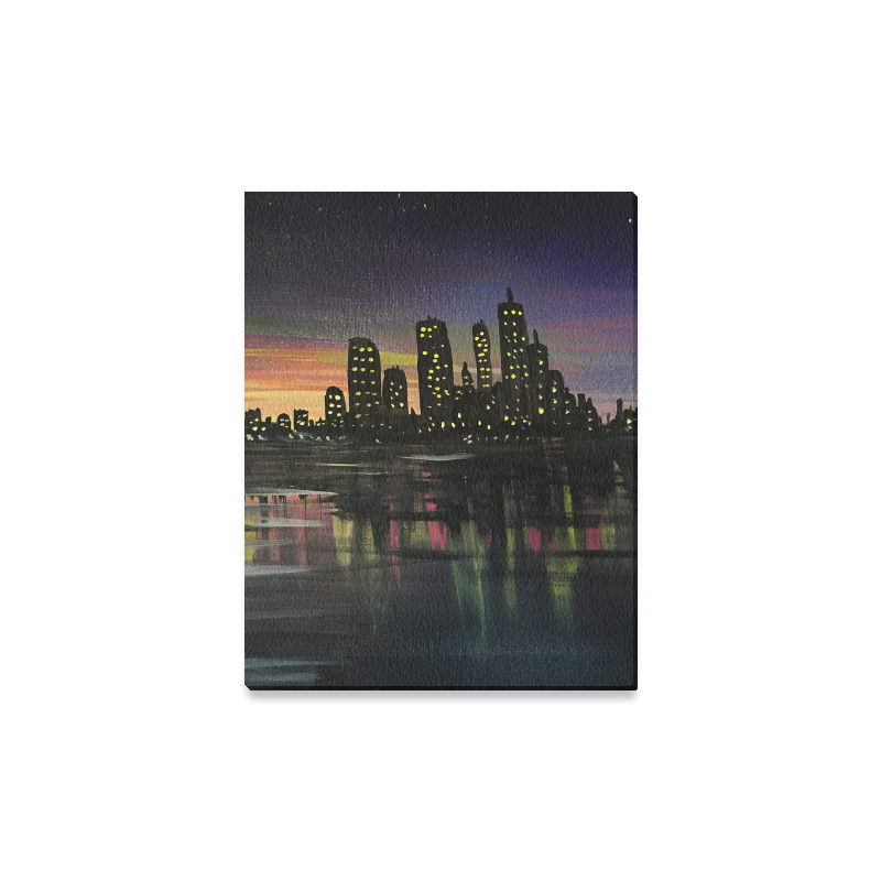 City Lights Canvas Print 11"x14"