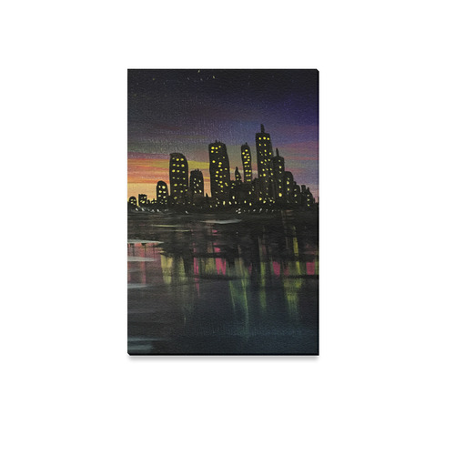 City Lights Canvas Print 12"x18"
