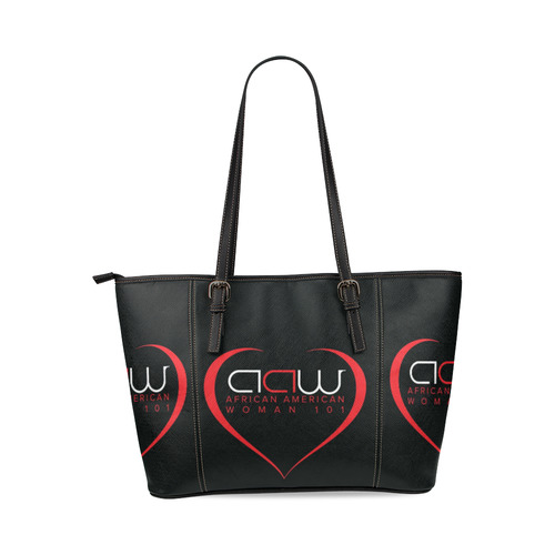 AAW101 Tote Leather Tote Bag/Large (Model 1640)