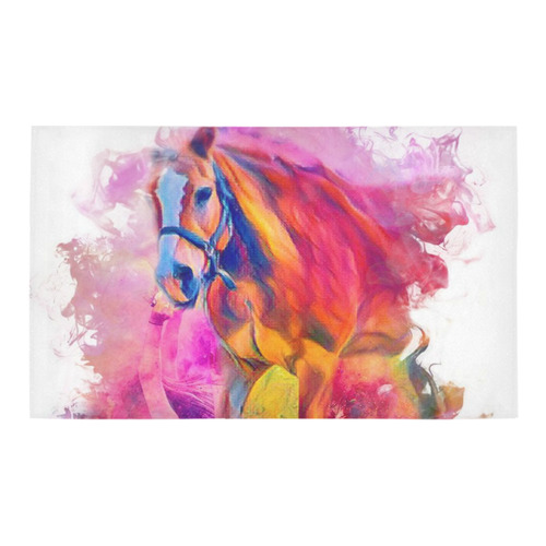 Painterly Animal - Horse by JamColors Azalea Doormat 30" x 18" (Sponge Material)
