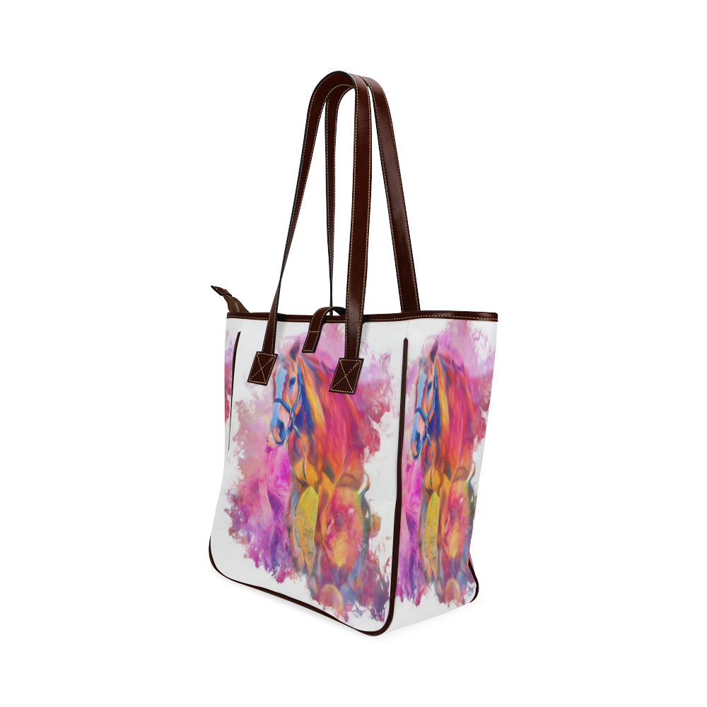 Painterly Animal - Horse by JamColors Classic Tote Bag (Model 1644)