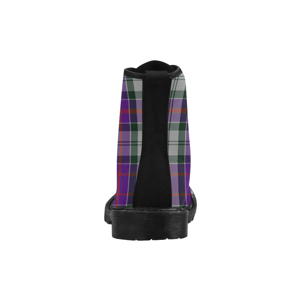 Culloden dress tartan Martin Boots for Women (Black) (Model 1203H)