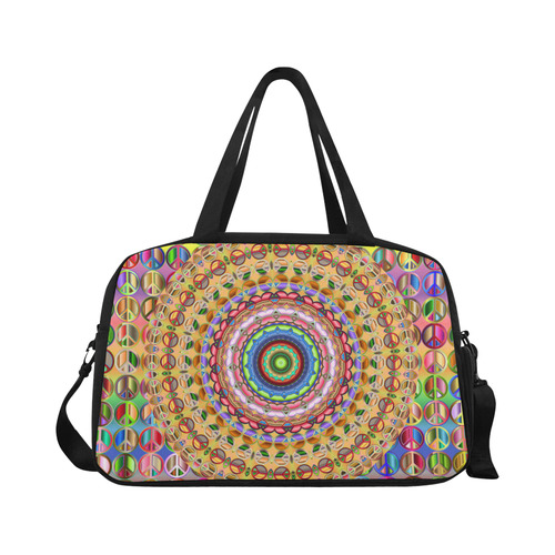 Peace Mandala Fitness Handbag (Model 1671)