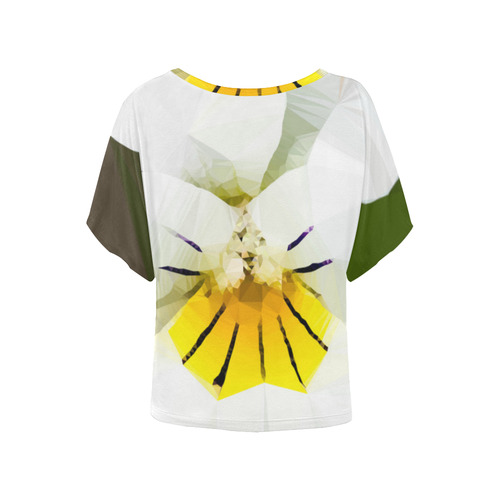 Thorny Path Yellow Grass Women's Batwing-Sleeved Blouse T shirt
