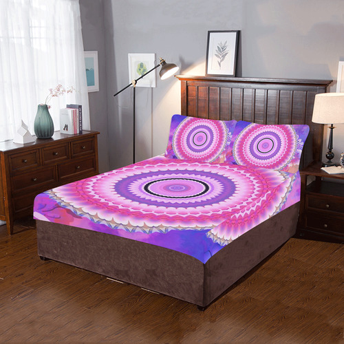Freshness Energy Mandala 3-Piece Bedding Set