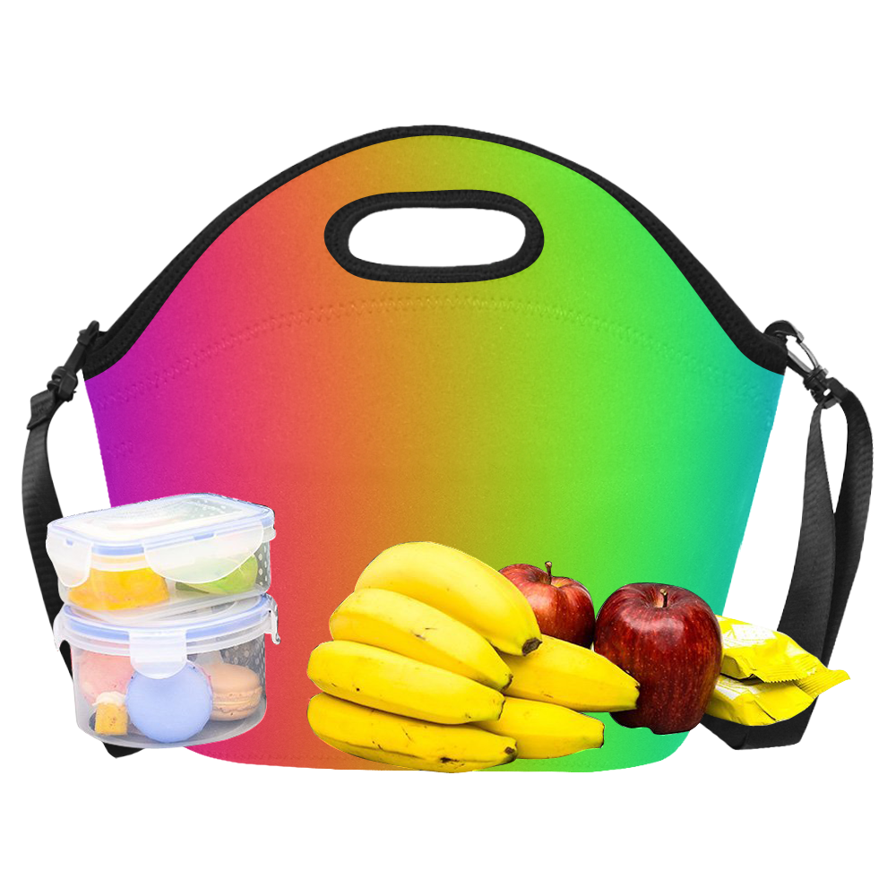 Love the Rainbow Neoprene Lunch Bag/Large (Model 1669)