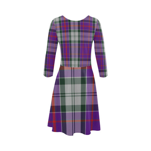 Culloden dress tartan 3/4 Sleeve Sundress (D23) ID D2082953