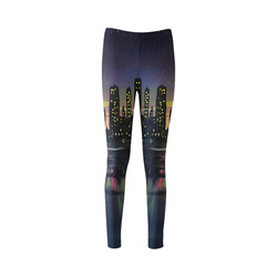 City Lights Cassandra Women's Leggings (Model L01)