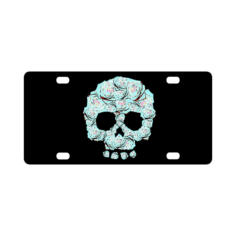 skull Classic License Plate