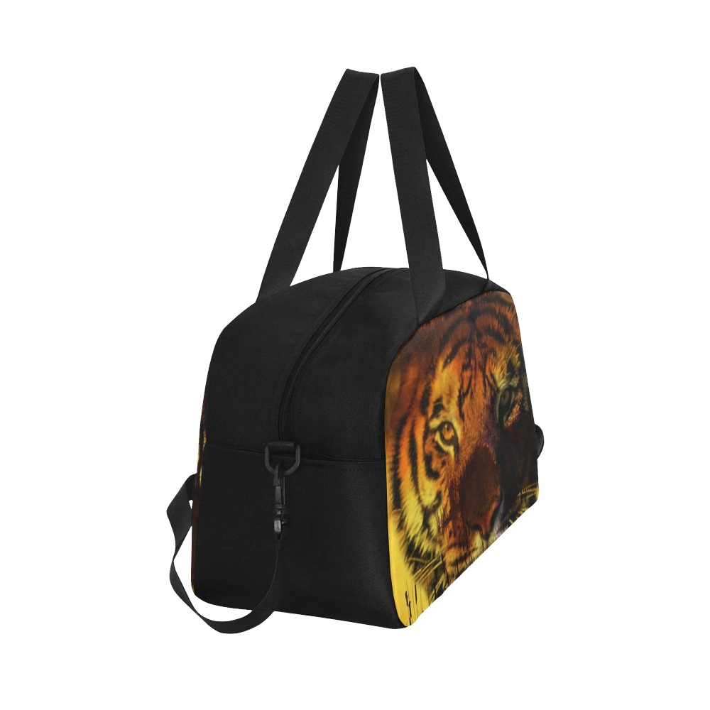 Tiger Face Fitness Handbag (Model 1671)