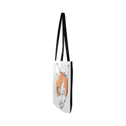 kitten with soul patch Reusable Shopping Bag Model 1660 (Two sides)