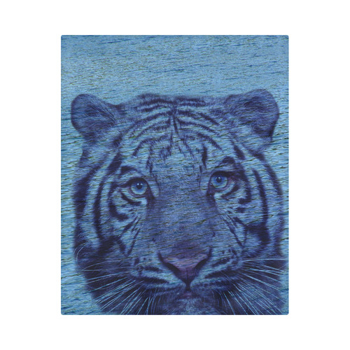 Tiger and Water Duvet Cover 86"x70" ( All-over-print)