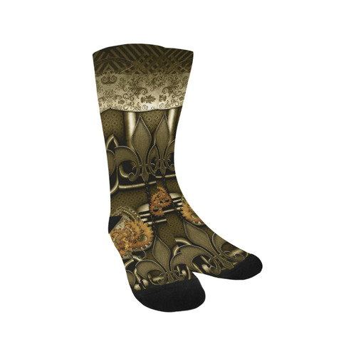 Wonderful noble steampunk design Trouser Socks