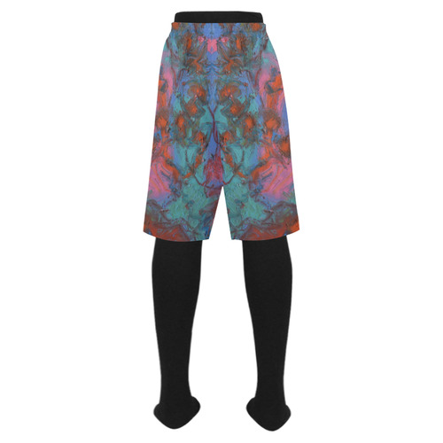 Koi_2 Men's Swim Trunk (Model L21)