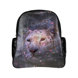 Tiger and Galaxy Multi-Pockets Backpack (Model 1636)