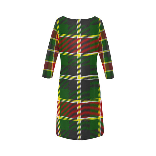 Old MacLachlan Tartan Round Collar Dress (D22)
