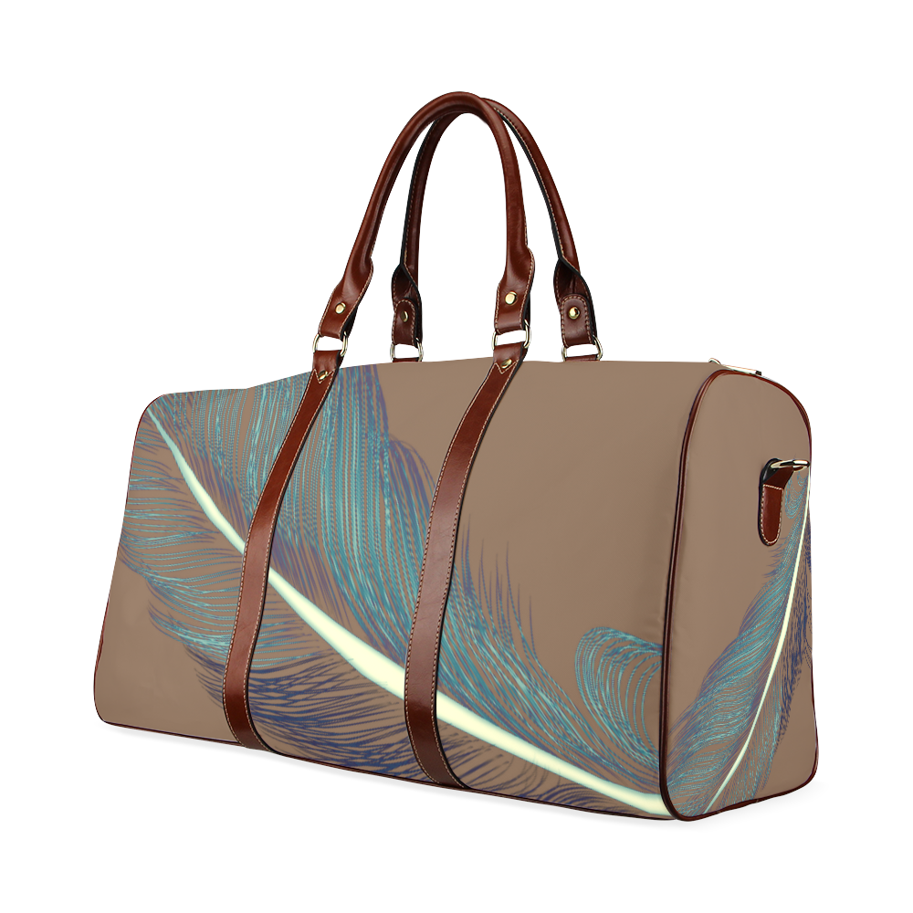 Feather Waterproof Travel Bag/Small (Model 1639)