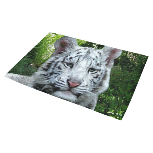 White Tiger Azalea Doormat 30" x 18" (Sponge Material)