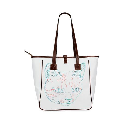 Tabby Kitten Classic Tote Bag (Model 1644)