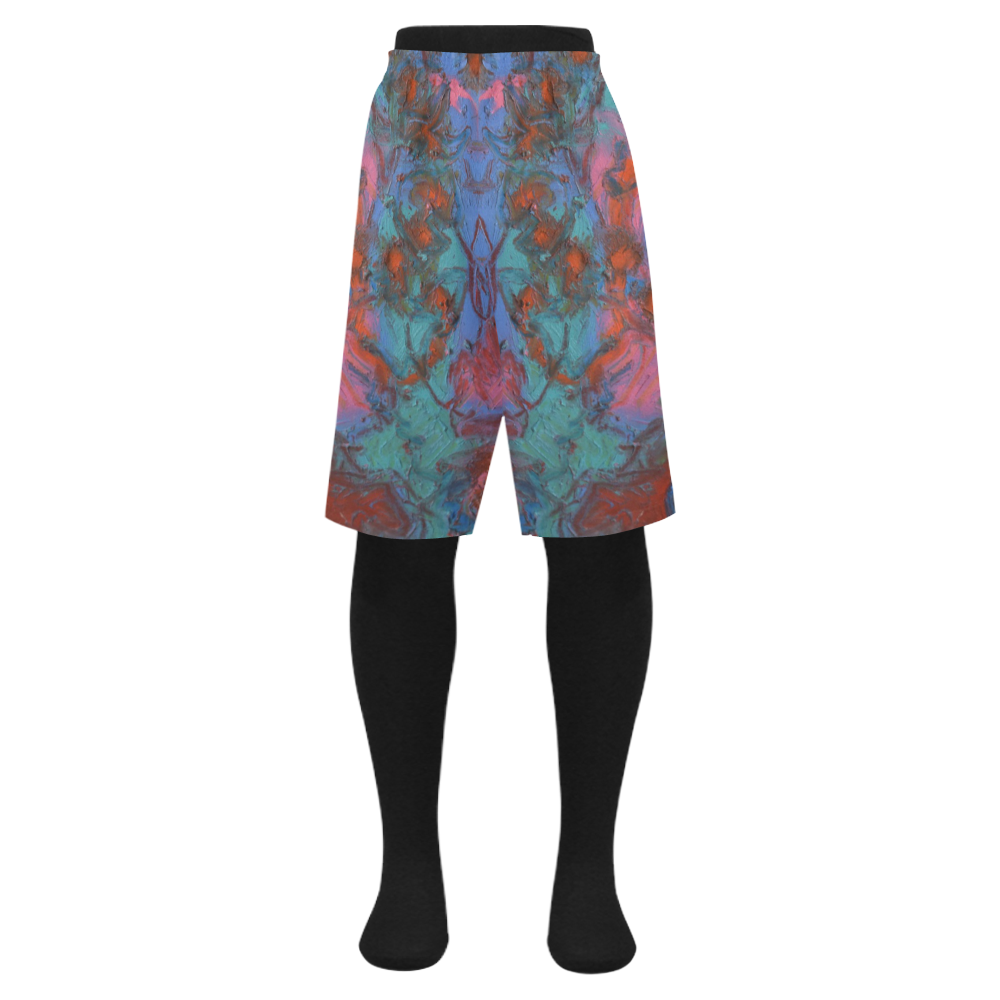 Koi_2 Men's Swim Trunk (Model L21)