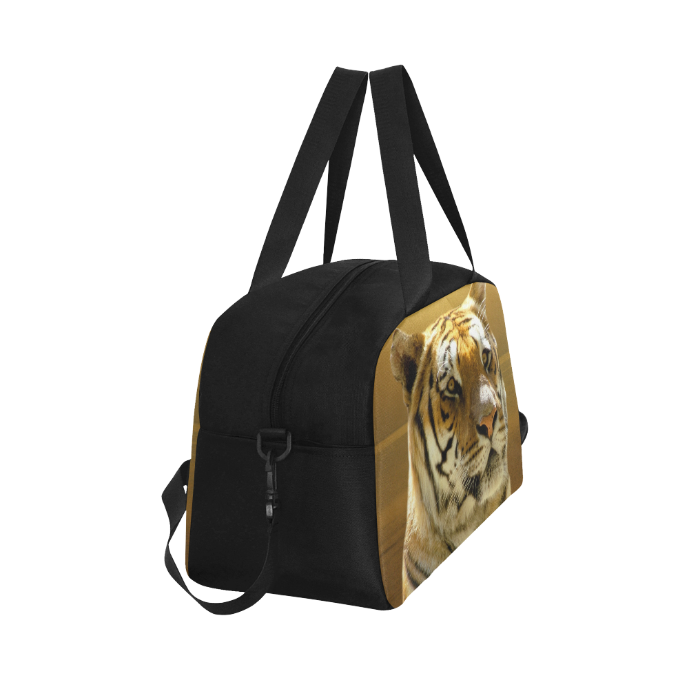 Golden Tiger Fitness Handbag (Model 1671)