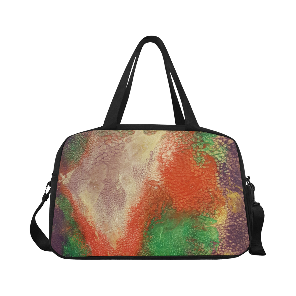 Colorful Abstract 1 Fitness Handbag (Model 1671)