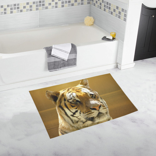Golden Tiger Bath Rug 20''x 32''